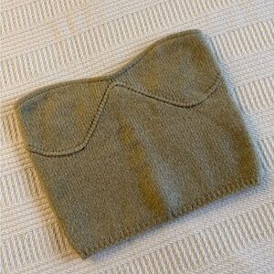 Zara Olive Green Women's Knit Top. Size Small.